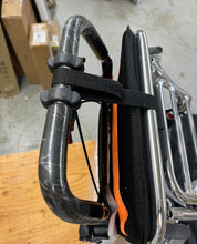Carregar imagem no visualizador da galeria, Ultra-Light Transport Wheelchair - Folding Portable Wheelchair with Hand Brake - Trolleys for Elderly Aircraft Travel with Bag
