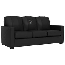 Load image into Gallery viewer, Silver Sofa with Ballerina Red Ribbon Logo Panel
