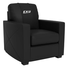 Load image into Gallery viewer, Silver Club Chair with Eastern Kentucky Colonels Logo
