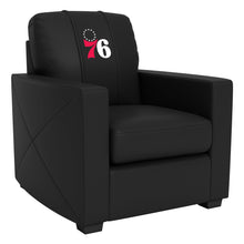Load image into Gallery viewer, Silver Club Chair with Philadelphia 76ers Secondary
