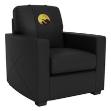 Load image into Gallery viewer, Silver Club Chair with Hunter and Dog Logo
