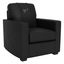Load image into Gallery viewer, Silver Club Chair with Deer Leaping Logo
