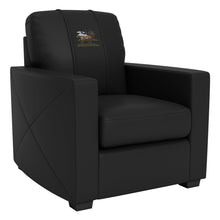 Load image into Gallery viewer, Silver Club Chair with Elk Bugling Logo
