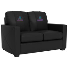 Load image into Gallery viewer, Silver Loveseat with Arizona Diamondbacks Cooperstown Primary
