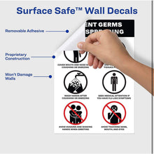 Load image into Gallery viewer, Avery Customizable Removable Wall Decals, 7&quot; x 10&quot;, Matte White, Water Resistant Printable Labels, 3 Blank Wall Decal Stickers (61516)
