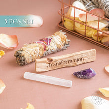 Load image into Gallery viewer, New Beginnings - Transformation Smudge Kit (5 Pieces)
