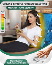 Load image into Gallery viewer, LX11 5pcs Orthopedic Bed Wedge Pillow System, with Hot Cold Pack Blue
