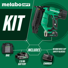 Carregar imagem no visualizador da galeria, Metabo HPT NT1850DFTM 18V Compact 18 Gauge Cordless Brad Nailer Kit (1x2.0Ah)
