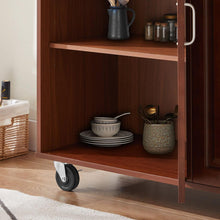 Load image into Gallery viewer, Mobile Kitchen Island Cart With 2 drawers
