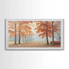 Load image into Gallery viewer, Elegant Christmas party with guests in formal attire by a Christmas tree Framed Canvas Print, holiday wall art for classy Christmas decor
