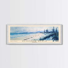 Carregar imagem no visualizador da galeria, Almonta Beach, Australia Watercolor Beach Print, Vacation Gift, Australia Wall Art, Framed Canvas Print, Framed Beach Painting
