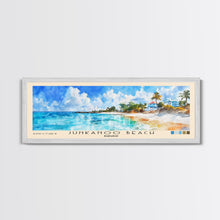 Cargar imagen en el visor de la galería, Junkanoo Beach, Bahamas Watercolor Print, Vacation Gift, Bahamas Wall Art, Beach Painting, Beach Decor, Beach Or Lakehouse Art
