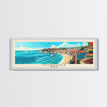 Carregar imagem no visualizador da galeria, Amadora Portugal Travel Print Wall Art, Panoramic City Art, Travel Art, Wall Decor, Vacation Gift, Framed Canvas Print Or Metal Art
