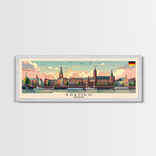 Carregar imagem no visualizador da galeria, Brescia Italy Travel Print Wall Art, Panoramic City Art, Travel Art, Wall Decor, Vacation Gift, Framed Canvas Print Or Metal Art
