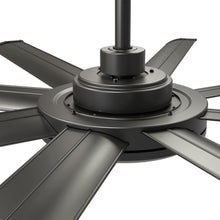 Cargar imagen en el visor de la galería, 60&quot; Industrial DC Motor Downrod Mount Ceiling Fan with Lighting and Remote Control
