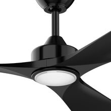 Cargar imagen en el visor de la galería, 60&quot; Newbury Industrial DC Motor Downrod Mount Reversible Ceiling Fan with Lighting and Remote Control
