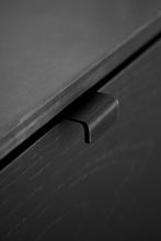Load image into Gallery viewer, Edge Brushed Matt Black &quot;Artisan&quot; Drawer Pulls
