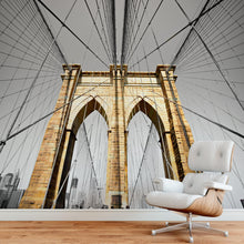 Carregar imagem no visualizador da galeria, New York City Brooklyn Bridge Wall Mural #6042
