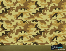 Carregar imagem no visualizador da galeria, Desert Brown Military Camo Camouflage Wall Mural #6062
