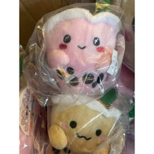 Carregar imagem no visualizador da galeria, ABC Boba Tea Plush Pink Berry Cute Stuffed Animal Toy for Wallet, Backpack or Purse 5&quot;
