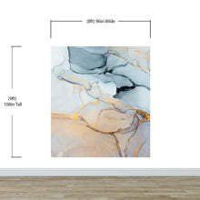 Cargar imagen en el visor de la galería, Marble Stone Quartz Pattern Wall Mural. #6166
