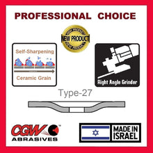Cargar imagen en el visor de la galería, CGW Abrasives RESIN GRIND WHLS

