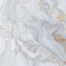 Carregar imagem no visualizador da galeria, White Marble Stone Granite Slate Peel and Stick Wallpaper | Removable Wall Mural #6180
