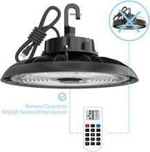 Cargar imagen en el visor de la galería, Universal Remote for LED UFO High Bay Lights - Dimmable, Color Control, Timer
