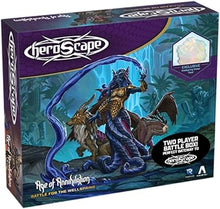 Load image into Gallery viewer, Renegade Game Studios Heroscape: Battle for The Wellspring Battle Box - Standard Edition | 2 Players, Ages 14 and up Contains 6 Miniatures, Terrain and Exclusive Wellspring Water Tiles!
