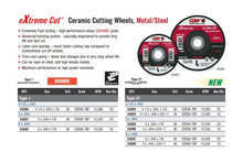 Cargar imagen en el visor de la galería, CGW Abrasives eXtreme Cut Ceramic Cutting Wheels
