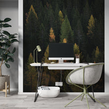 Cargar imagen en el visor de la galería, Enchanted Forest Tree Woodland Peel and Stick Wallpaper | Removable Wall Mural #6203
