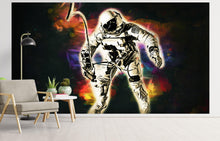 Cargar imagen en el visor de la galería, Astronaut Flowing in Space Wall Mural. NASA photo of Astronaut Edward H. White II in space. Peel and Stick Wallpaper. #6359
