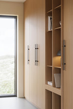 Load image into Gallery viewer, Lacquered Black Wood &quot;Japan&quot; Cabinet Knob and Drawer Pulls
