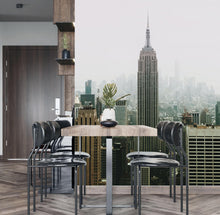 Carregar imagem no visualizador da galeria, Empire State Building NYC Wall Mural. New York City Skyscrapers Peel and Stick Wallpaper. #6407
