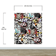 Cargar imagen en el visor de la galería, Graffiti Art Wall Mural. Street Art Urban Theme Artwork. #6462
