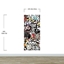 Cargar imagen en el visor de la galería, Graffiti Art Wall Mural. Street Art Urban Theme Artwork. #6462
