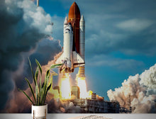 Carregar imagem no visualizador da galeria, Space Shuttle Wall Mural Wallpaper. NASA Theme Wall Decor. #6470
