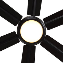 Cargar imagen en el visor de la galería, 65&quot; Bendan Industrial Downrod Mount Ceiling Fan with Lighting and Remote Control
