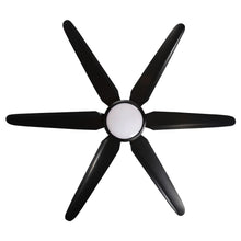 Load image into Gallery viewer, 65&quot; Industrial DC Motor Downrod Mount Ceiling Fan with Lighting and Remote Control
