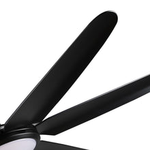 Load image into Gallery viewer, 65&quot; Industrial DC Motor Downrod Mount Ceiling Fan with Lighting and Remote Control
