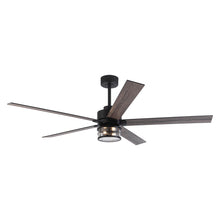 Cargar imagen en el visor de la galería, 65&quot; Modern Reversible Ceiling Fan with Lighting and Remote Control
