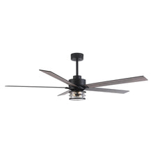 Cargar imagen en el visor de la galería, 65&quot; Modern Reversible Ceiling Fan with Lighting and Remote Control
