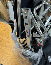 Carregar imagem no visualizador da galeria, Ultra-Light Transport Wheelchair - Folding Portable Wheelchair with Hand Brake - Trolleys for Elderly Aircraft Travel with Bag
