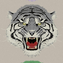 Carregar imagem no visualizador da galeria, Asian Tiger Wallpaper Peel and Stick Wall Mural. #6573
