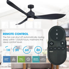 Load image into Gallery viewer, 66&quot; Misael Propeller Industrial DC Motor Ceiling Fan with LED Lighting
