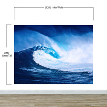 Cargar imagen en el visor de la galería, Big Wave Wallpaper. Surf Ocean Wave Wall Mural. #6670
