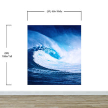 Cargar imagen en el visor de la galería, Big Wave Wallpaper. Surf Ocean Wave Wall Mural. #6670
