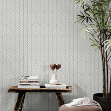 Carregar imagem no visualizador da galeria, Modern Lines Wallpaper. Geometric Shape Motif Pattern. #6674
