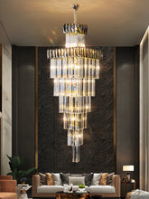 Carregar imagem no visualizador da galeria, Luxurious Smoky Elegance Crystal Chandelier
