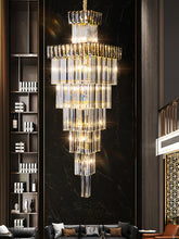 Carregar imagem no visualizador da galeria, Luxurious Smoky Elegance Crystal Chandelier
